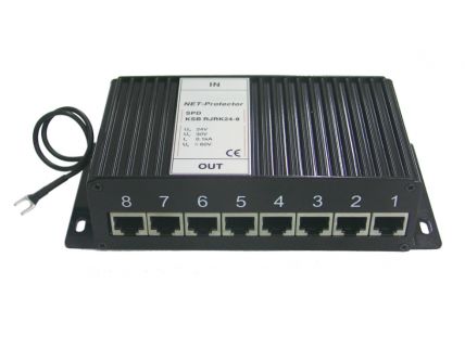 雷栅：BS NP 4TP 1X、8口网络电涌保护器